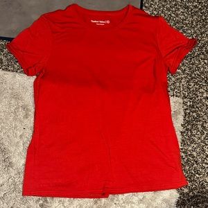 Outdoor Voices Red Basic Tee Sz M